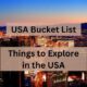 USA Bucket List Explore in the United States of America