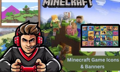 Minecraft Game Icons & Banners