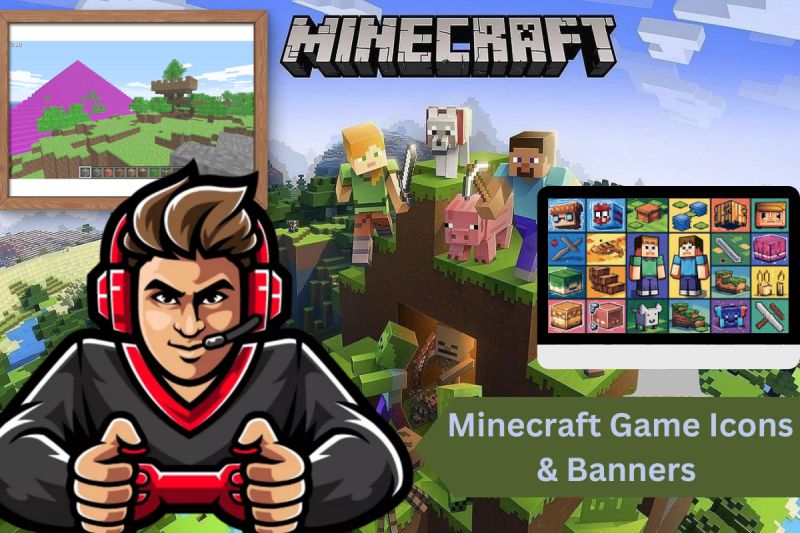 Minecraft Game Icons & Banners