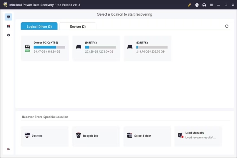 MiniTool Power Data Recovery