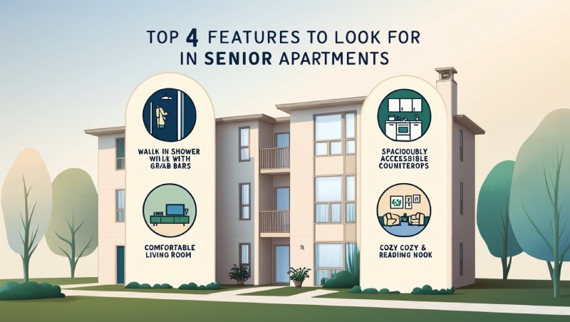 Top 4 Features to Look for in Senior Apartments