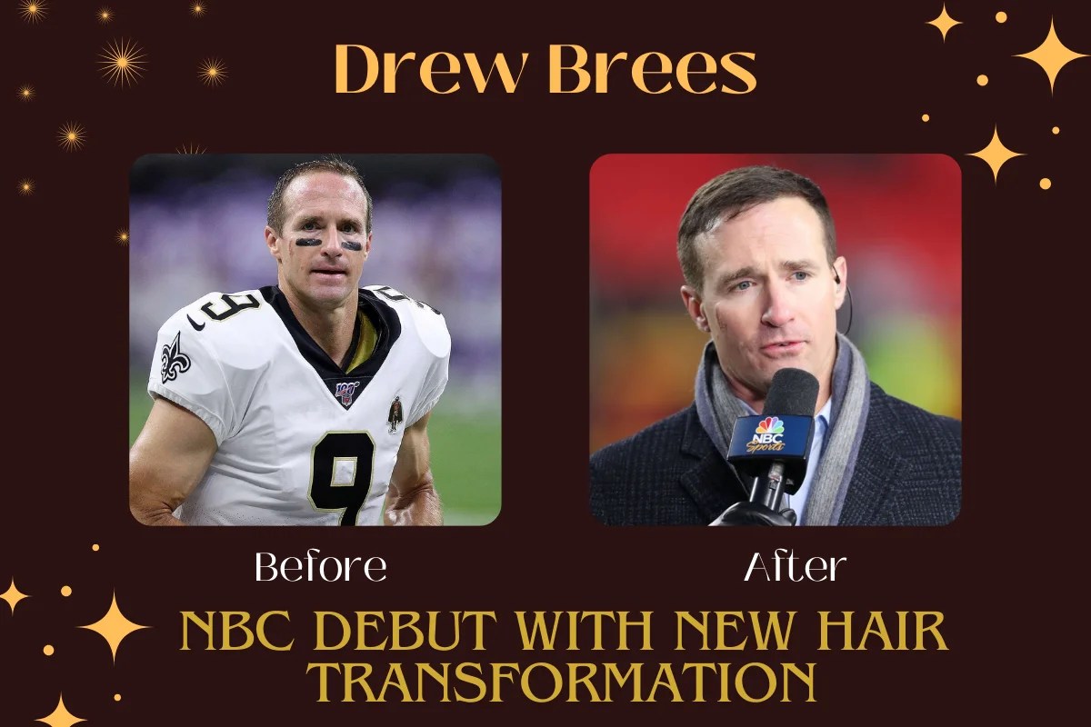 Drew Brees New Hair Transformation